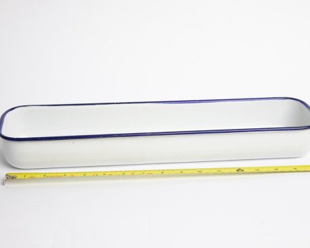 Rectangular Dish in Enamel
